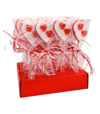 26920_Mellow Speckfigur Herz am Stiel 24 Stk. im Display