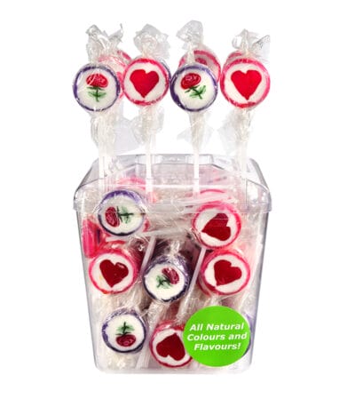 Rocks Lollies Love Mix 100x10g Sweet Stories® - MellowCompany