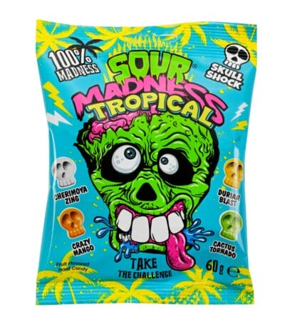 Sour Madness® Bonbon Mix tropical Beutel