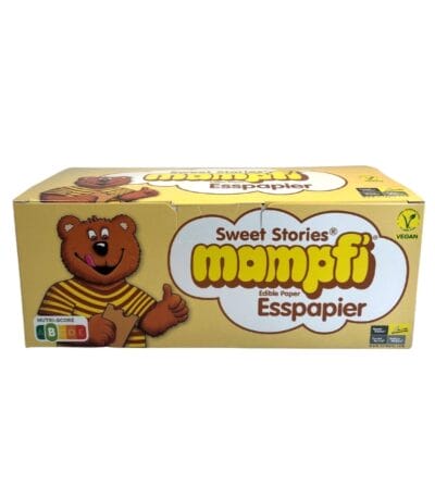 Esspapier Mampfi Karamell 200 Stück im Display – Sweet Stories® – vegan