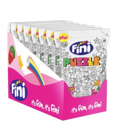 Fini Fruchtgummi Puzzle Mix - 12x90g im Beutel