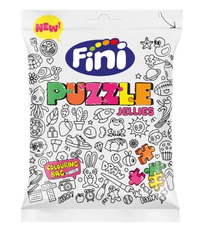 Fini Fruchtgummi Puzzle Mix - 90g im Beutel-1 Variante