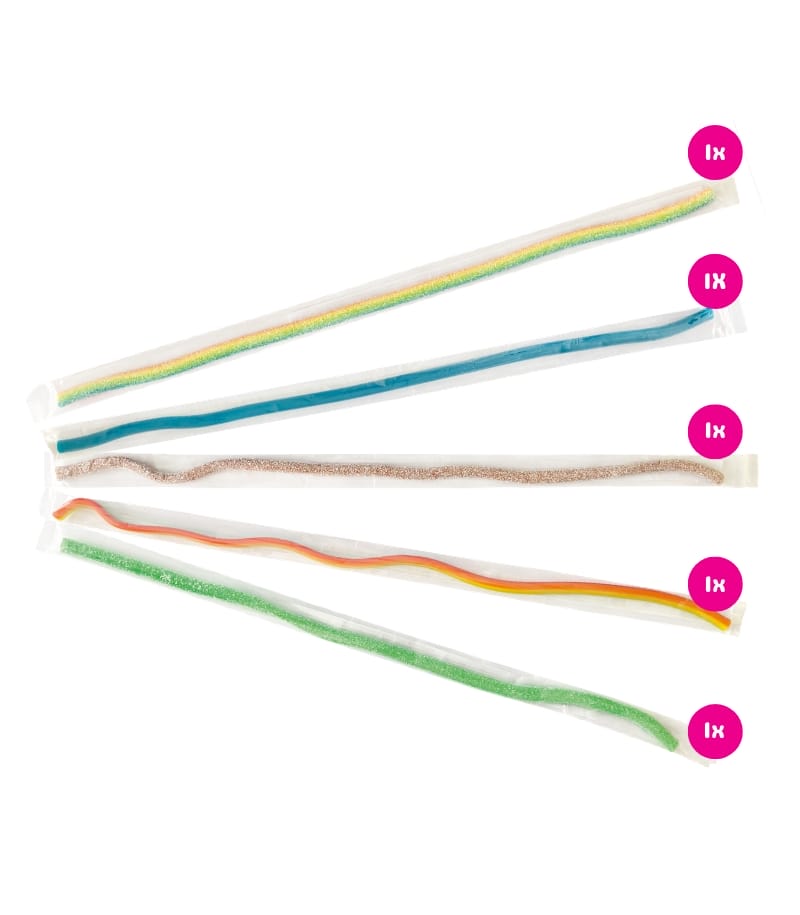 Fünf einzeln verpackte Kabel - Yummi Yummi®