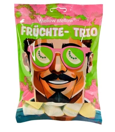 Mellow Mellow® Marshmallow Früchte Trio-150g